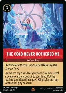 Disney Lorcana: The Cold Never Bothered Me (11WSP)