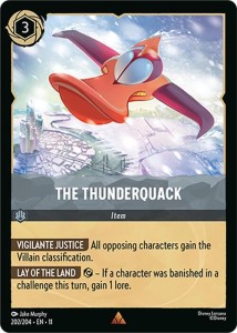 Disney Lorcana: The Thunderquack (11WSP)