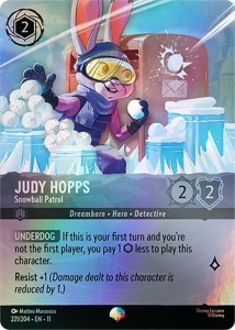 Disney Lorcana: Judy Hopps - Snowball Patrol (Epic) (11WSP)