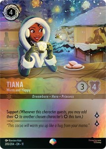 Disney Lorcana: Tiana - Warm and Happy (Epic) (11WSP)