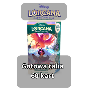 Disney Lorcana: Archazia's Island: Amethyst & Steel Starter Deck (Talia)