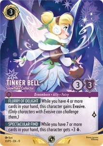 Disney Lorcana: Tinker Bell - Snowflake Collector (PR3)