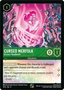 Disney Lorcana: Cursed Merfolk - Ursula's Handiwork (PR3)