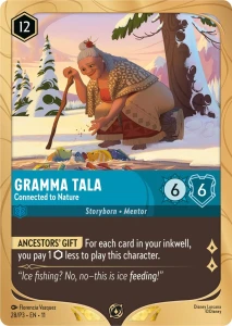 Disney Lorcana: Gramma Tala - Connected to Nature (PR3)