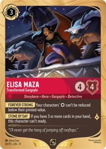Disney Lorcana: Elisa Maza - Transformed Gargoyle (PR3)