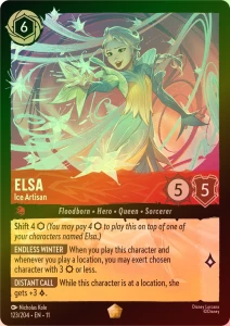 Disney Lorcana: Elsa - Ice Artisan (Foil) (11WSP)