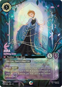 Disney Lorcana: Anna - Soothing Sister (ENCH) (11WSP)