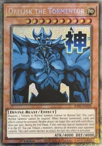 Yu-Gi-Oh! TCG: Obelisk the Tormentor (STAR) (RA05)
