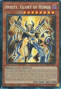 Yu-Gi-Oh! TCG: Imsety, Glory of Horus (CR) (RA05)