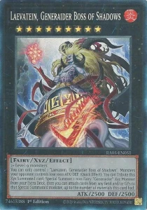 Yu-Gi-Oh! TCG: Laevatein, Generaider Boss of Shadows (CR) (RA05)
