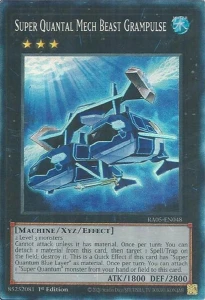 Yu-Gi-Oh! TCG: Super Quantal Mech Beast Grampulse (CR) (RA05)