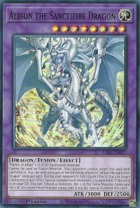Yu-Gi-Oh! TCG: Albion the Sanctifire Dragon (SR) (RA05)