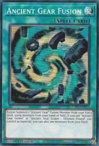 Yu-Gi-Oh! TCG: Ancient Gear Fusion (SR) (RA05)
