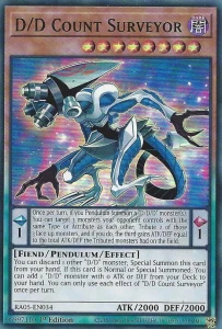 Yu-Gi-Oh! TCG: D/D Count Surveyor (SR) (RA05)