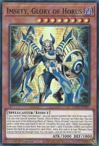 Yu-Gi-Oh! TCG: Imsety, Glory of Horus (SR) (RA05)