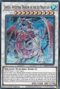Yu-Gi-Oh! TCG: Lancea, Ancestral Dragon of the Ice Mountain (SR) (RA05)