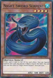 Yu-Gi-Oh! TCG: Night Sword Serpent (SR) (RA05)