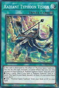Yu-Gi-Oh! TCG: Radiant Typhoon Vision (SR) (RA05)