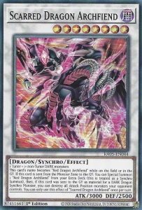 Yu-Gi-Oh! TCG: Scarred Dragon Archfiend (SR) (RA05)