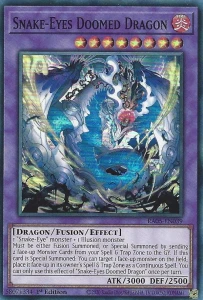 Yu-Gi-Oh! TCG: Snake-Eyes Doomed Dragon (SR) (RA05)