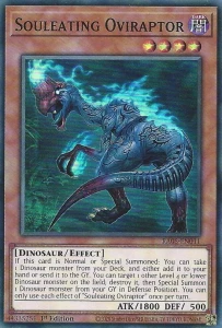 Yu-Gi-Oh! TCG: Souleating Oviraptor (SR) (RA05)