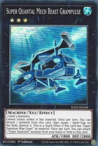 Yu-Gi-Oh! TCG: Super Quantal Mech Beast Grampulse (SR) (RA05)