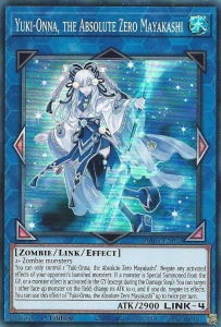 Yu-Gi-Oh! TCG: Yuki-Onna, the Absolute Zero Mayakashi (SR) (RA05)