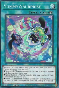 Yu-Gi-Oh! TCG: YummySurprise (SR) (RA05)