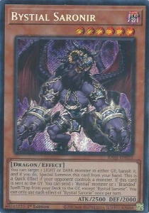 Yu-Gi-Oh! TCG: Bystial Saronir (ScR) (RA05)