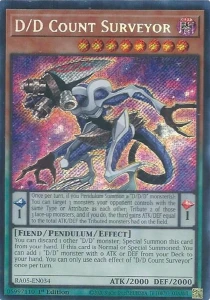 Yu-Gi-Oh! TCG: D/D Count Surveyor (ScR) (RA05)