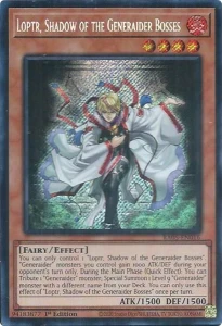 Yu-Gi-Oh! TCG: Loptr, Shadow of the Generaider Bosses (ScR) (RA05)