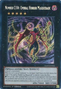 Yu-Gi-Oh! TCG: Number C104: Umbral Horror Masquerade (ScR) (RA05)