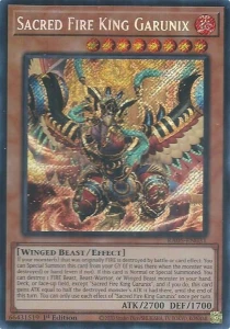 Yu-Gi-Oh! TCG: Sacred Fire King Garunix (ScR) (RA05)