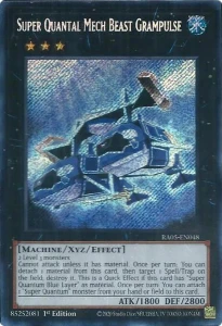 Yu-Gi-Oh! TCG: Super Quantal Mech Beast Grampulse (ScR) (RA05)