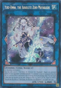 Yu-Gi-Oh! TCG: Yuki-Onna, the Absolute Zero Mayakashi (ScR) (RA05)