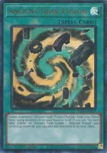 Yu-Gi-Oh! TCG: Ancient Gear Fusion (UR) (RA05)