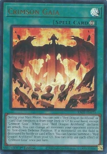 Yu-Gi-Oh! TCG: Crimson Gaia (UR) (RA05)