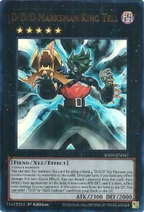 Yu-Gi-Oh! TCG: D/D/D Marksman King Tell (UR) (RA05)