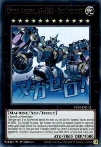 Yu-Gi-Oh! TCG: Divine Arsenal AA-ZEUS - Sky Thunder (RA05)