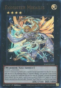 Yu-Gi-Oh! TCG: Exosister Mikailis (UR) (RA05)