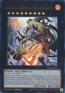 Yu-Gi-Oh! TCG: Laevatein, Generaider Boss of Shadows (UR) (RA05)