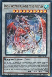 Yu-Gi-Oh! TCG: Lancea, Ancestral Dragon of the Ice Mountain (UR) (RA05)