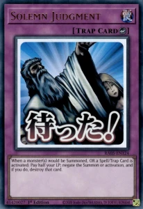 Yu-Gi-Oh! TCG: Solemn Judgment (RA05)