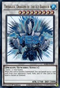 Yu-Gi-Oh! TCG: Trishula, Dragon of the Ice Barrier (RA05)