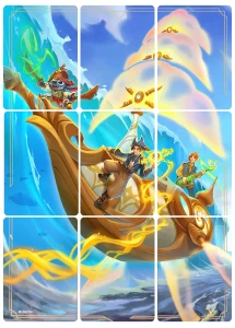 Disney Lorcana: Zestaw puzzle Azurite Sea (6AZS)