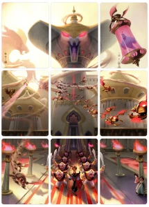 Disney Lorcana: Zestaw puzzle Reign of Jafar - Location (8JAF)