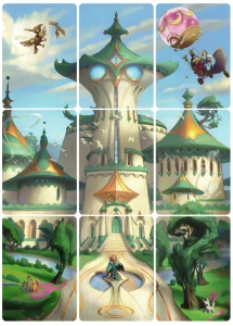 Disney Lorcana: Zestaw puzzle Archazia's Island - Location (7ARI)