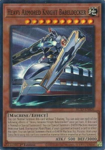Yu-Gi-Oh! TCG: Heavy Armored Knight Babeldecker (BLZD)
