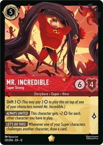 Disney Lorcana: Mr. Incredible - Super Strong (12WIL)