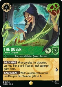 Disney Lorcana: The Queen - Devious Disguise (12WIL)